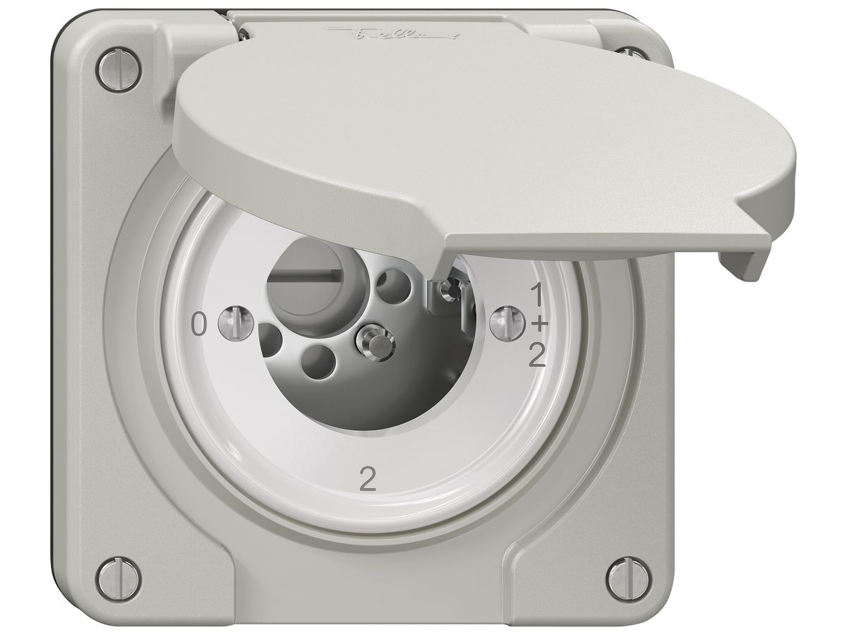 Schlüsselschalter NEVO SNAPFIX® Serienschalter 16A 400V 0-1-1+2-2 lgu