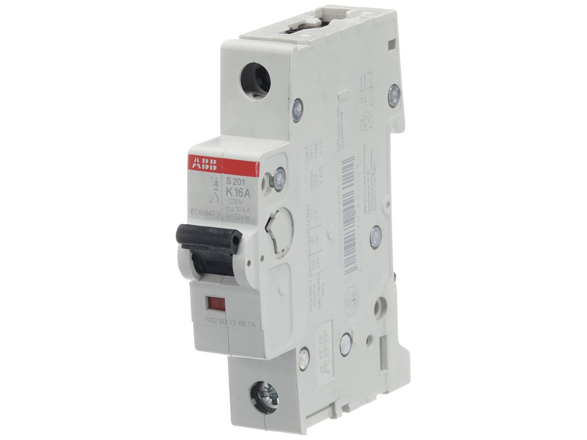 Leitungsschutzschalter ABB S201-K16 16A 6kA