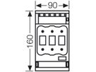 Lasttrennschalter NH-00-C 3P 125A Hensel ENYSTAR