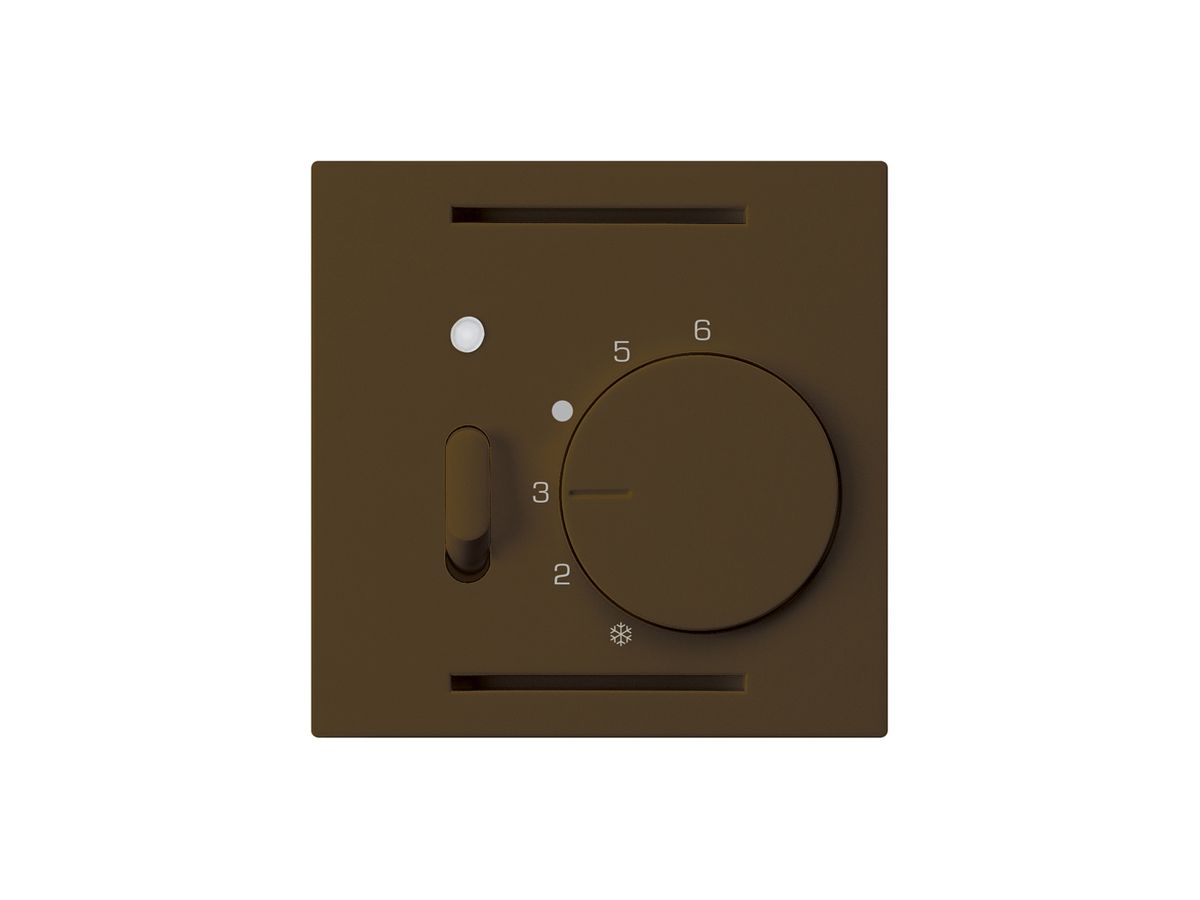 UP-Raumthermostat kallysto braun mit Schalter