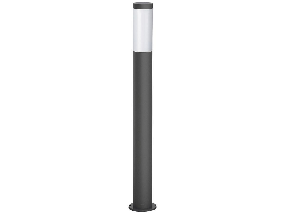 Wegeleuchte Philips Utrecht E27 1×20W Fussplatte 810mm IP44 anthrazit