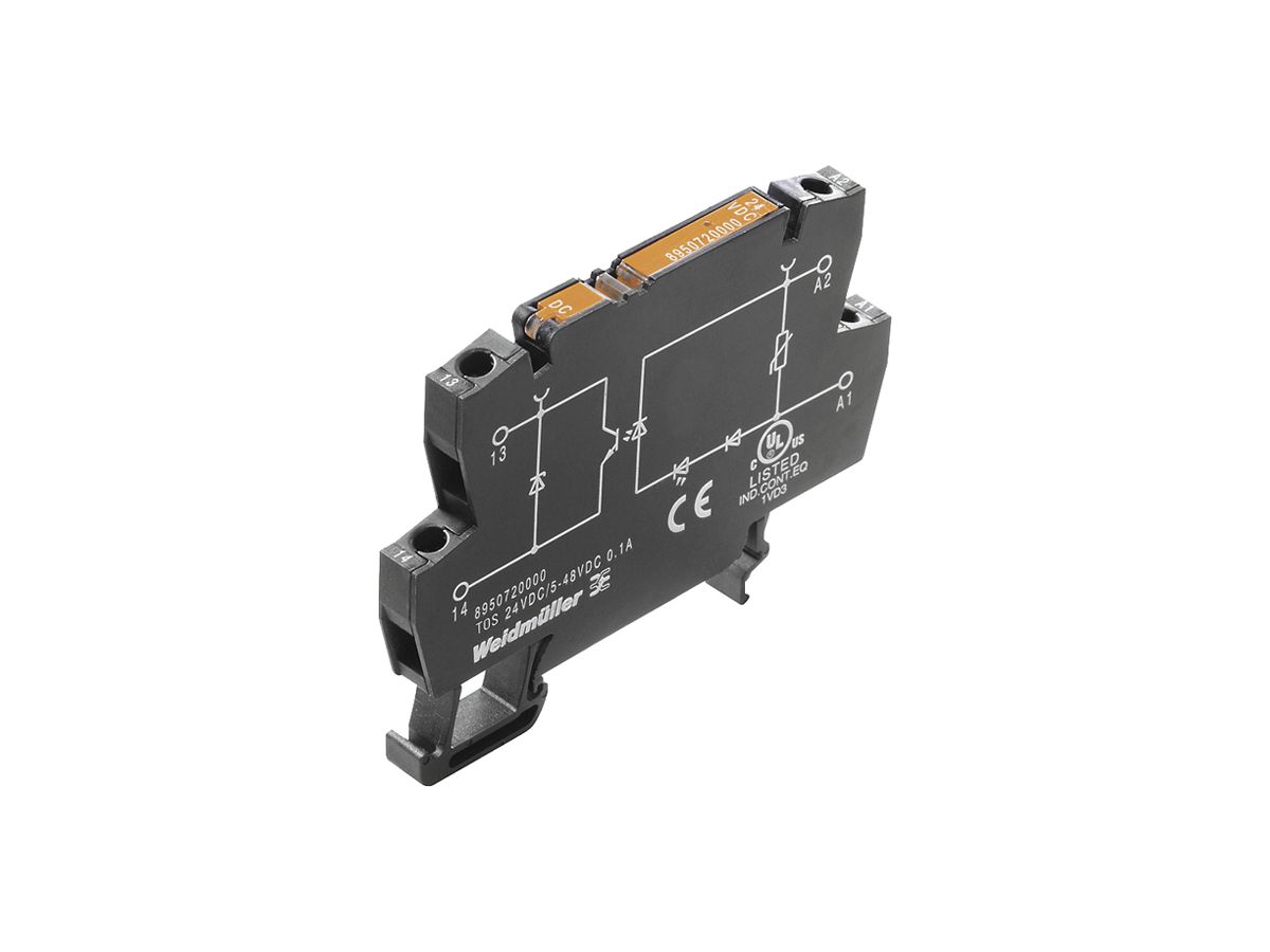 Halbleiterrelais WM TOS NO Transistor 9.6…14.4VDC 0.5A/48VDC