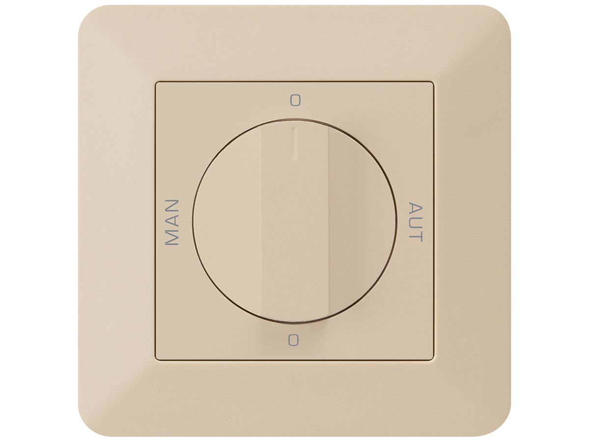 UP-Drehschalter 0-Man-0-Aut. kallysto.trend 2/1L beige mit Drehgriff