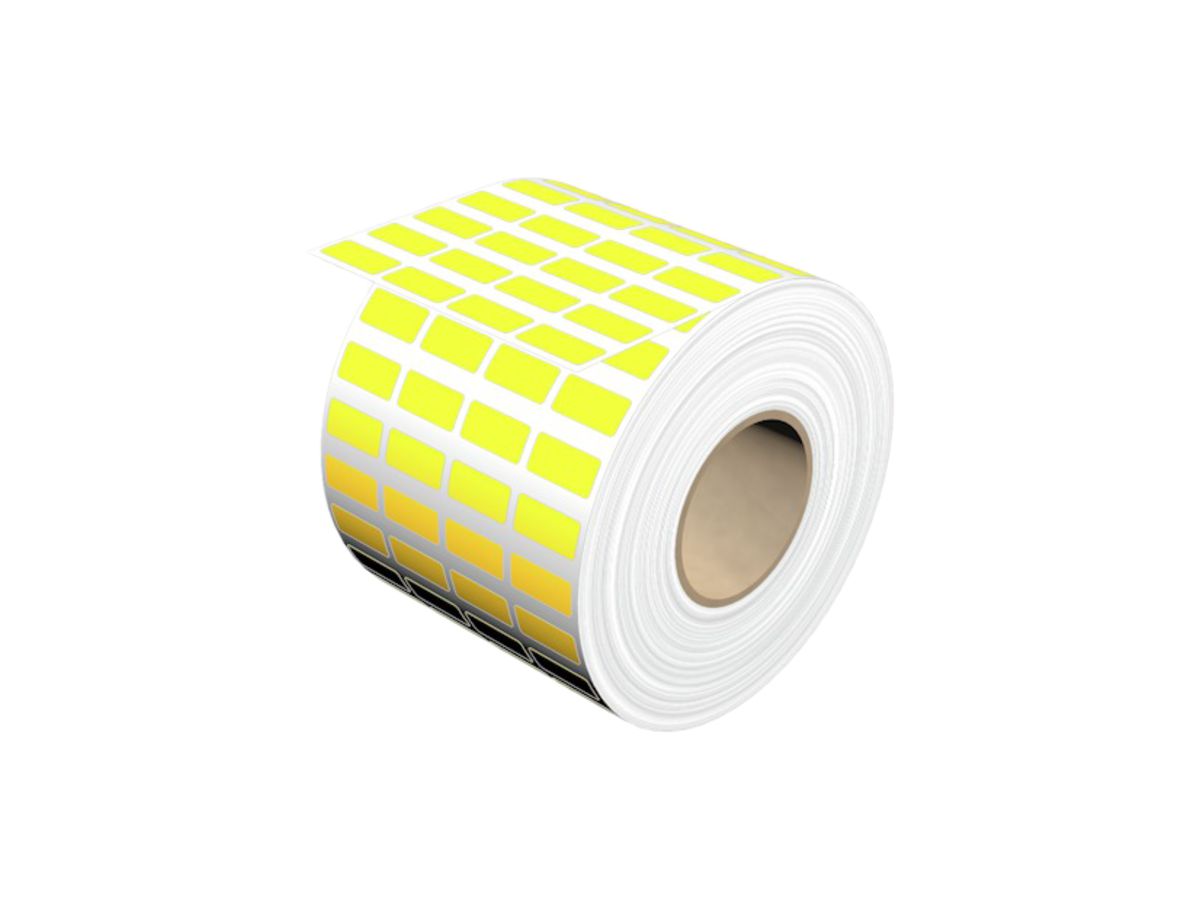 Etikette Weidmüller THM MT30X selbstklebend 17×8mm Polyester gelb