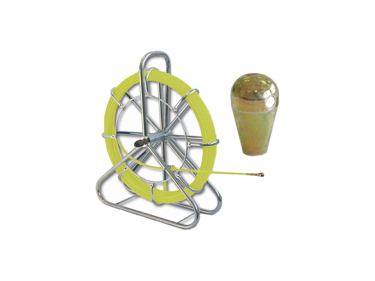 Kabeleinzugsgerät PLICA 60V Fiberroll 60m