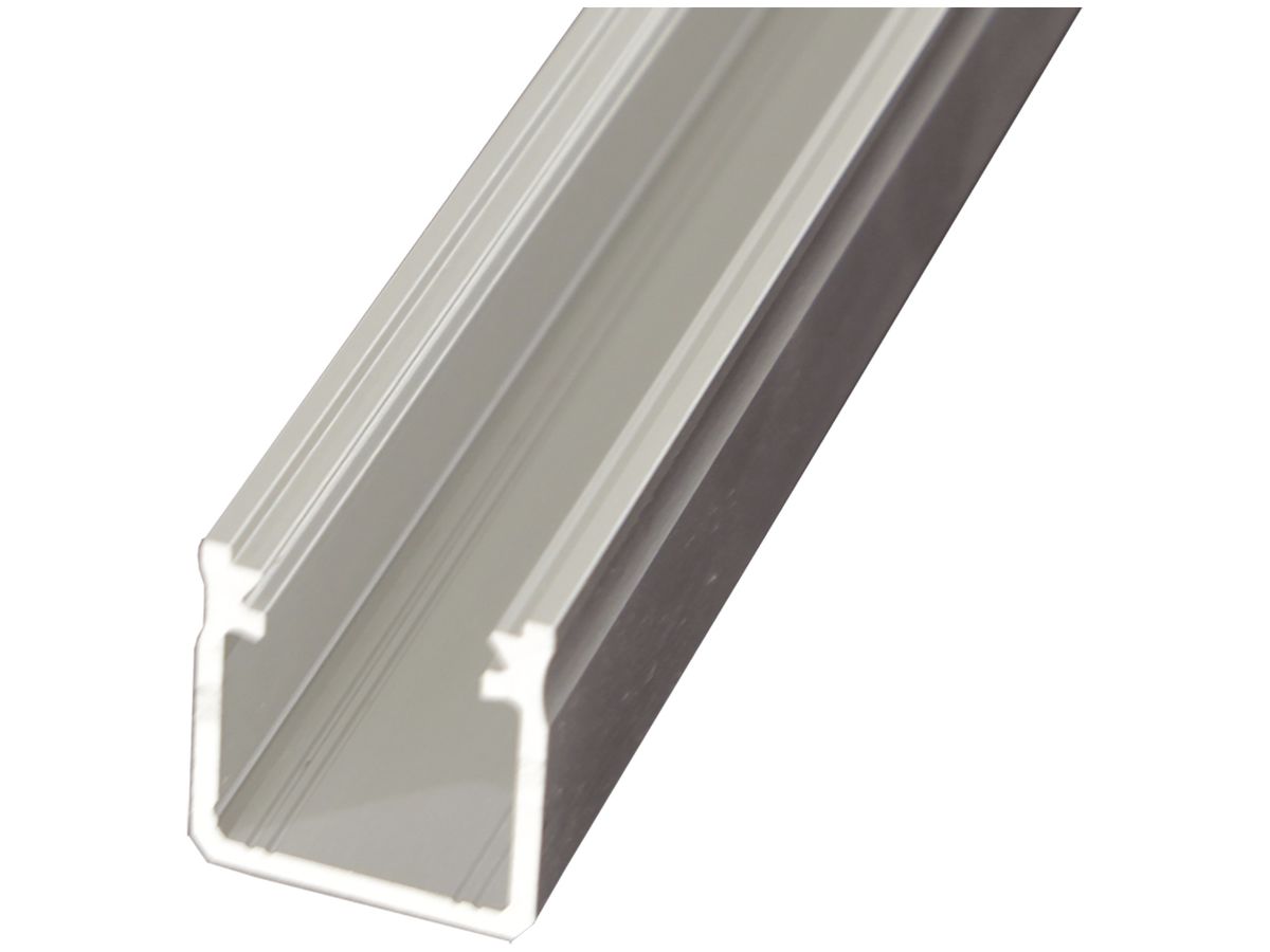 LED AP-Montageschiene CASAMBI PR-1618-Y2, 2000×18×17mm, eloxiert, silber