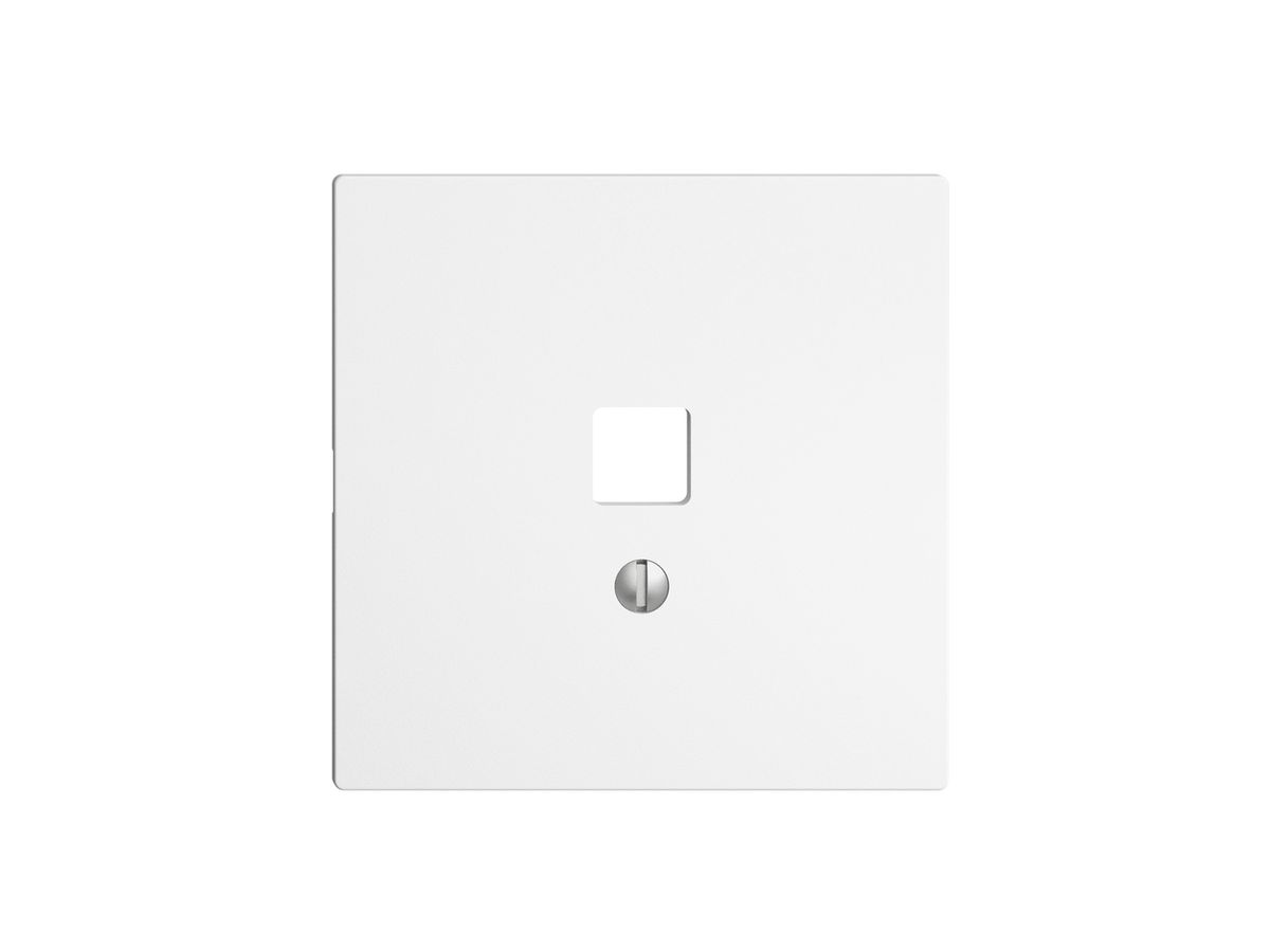 Frontset EDIZIOdue weiss 60×60mm für Datenschnittst.USB