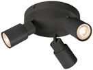 Spot SLV PURI 2.0 Tube CW GU10 3×6W DIM Ø180×113mm schwarz