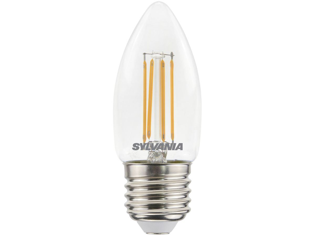 LED-Lampe Sylvania ToLEDo CANDLE E27 4.5W 470lm 827 KL SL