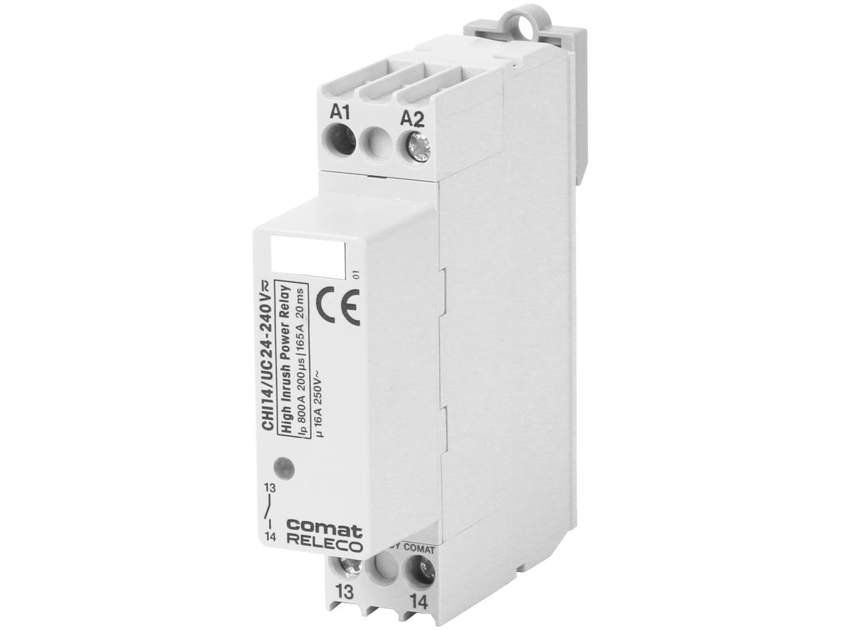 Leistungsrelais ComatReleco CHI14, 24…240VAC/DC, 1S 16A 250VAC