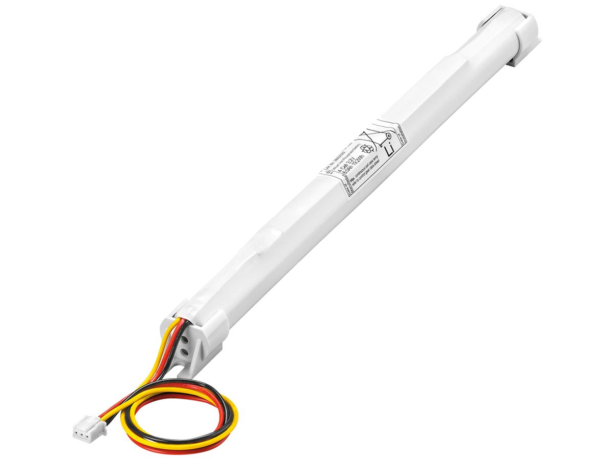 Hochtemperatur-Akku Tridonic LiFePO4 1A, 1.5Ah, mit Flachstecker