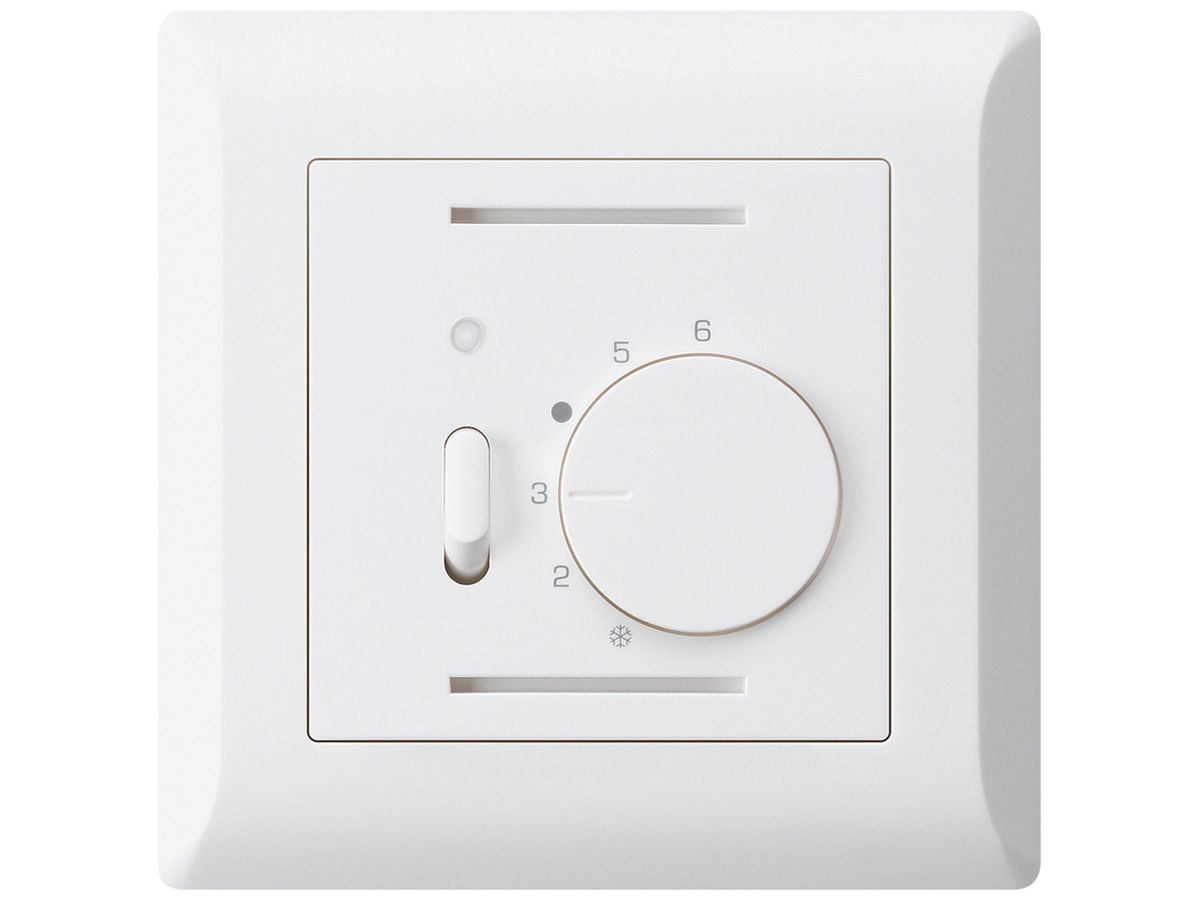 UP-Raumthermostat kallysto.line weiss mit Schalter