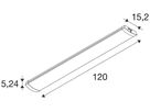 LED-Lichtleiste SLV BATTEN FLAT P 20W 5113lm 3000…5000K IP44 EM3h