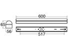 LED-Lichtleiste SLV BATTEN P 20W 2840lm 830/840/850 600mm weiss