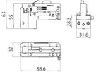 Adapter Sylvania Lytespan 3-Phasen weiss asymmetrisch DALI