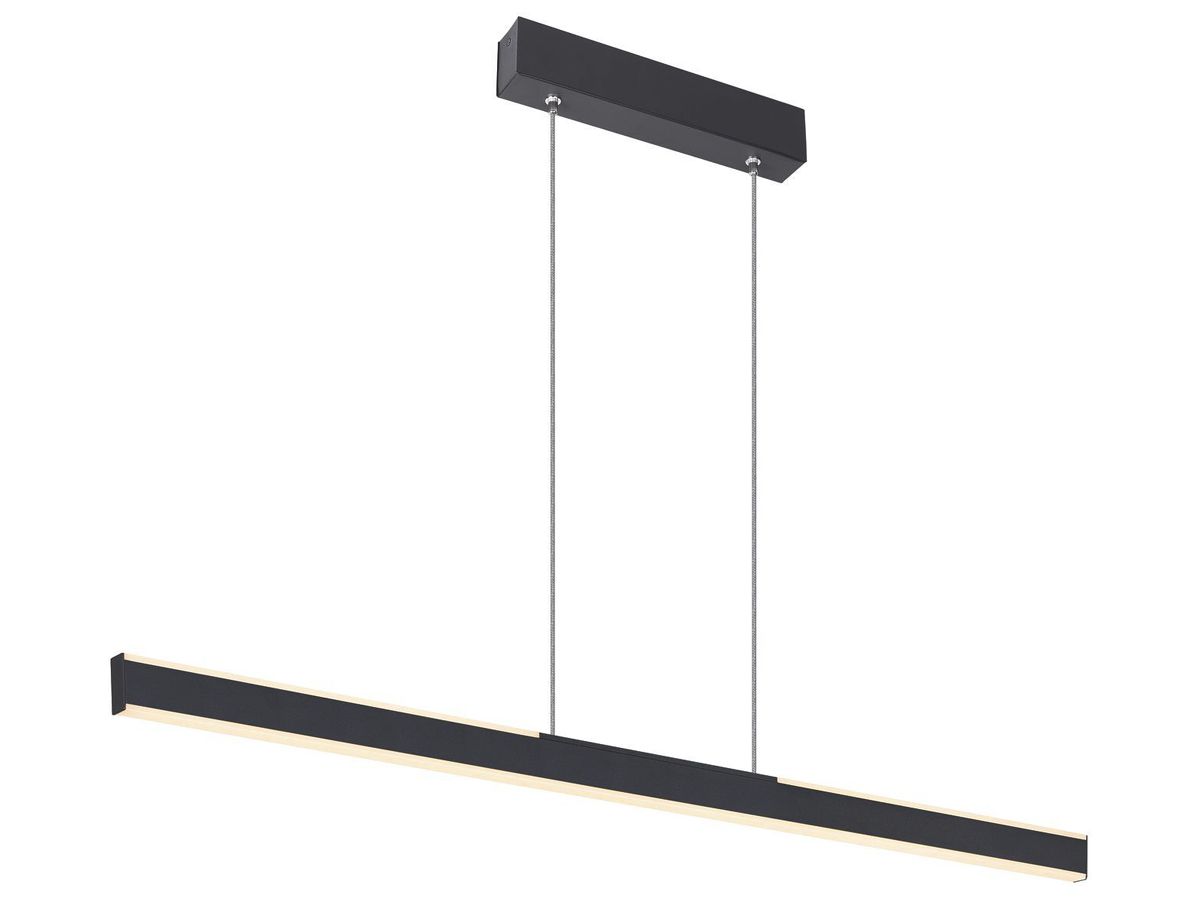 LED-Pendelleuchte SLV ONE LINEAR 100 PD PHASE 24W 1250lm 2700/3000K schwarz