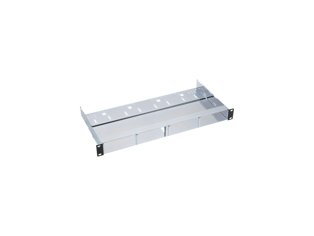 Rangierfeld 19" HD 1HE für 48×RJ45, 43.2×482.6×225mm schwarz