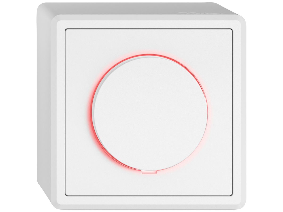 AP-Dimmer EDIZIO.liv SNAPFIX® bel.rt Universal 20…420W/20…420VA ws