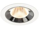 LED-Downlight SLV NUMINOS M 12W 1800lm 3000K NB DALI Ø90 ws/cr