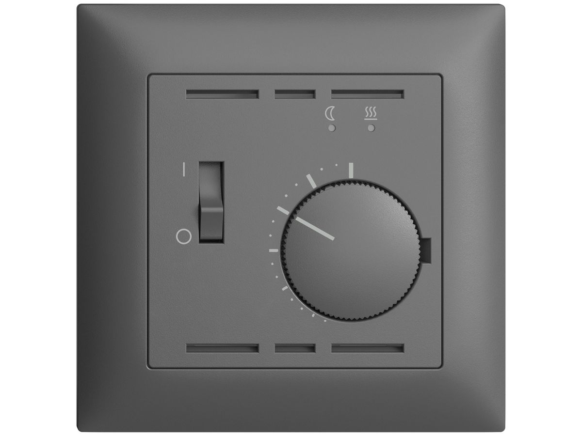 UP-Raumthermostat EDIZIOdue dunkelgrau