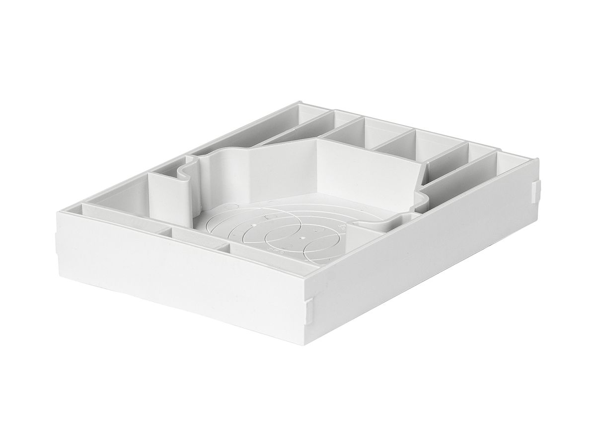 Flanschplatte Schurter HAK-Z-FL1B-SE 102×23.6×23.6mm Kunststoff blind