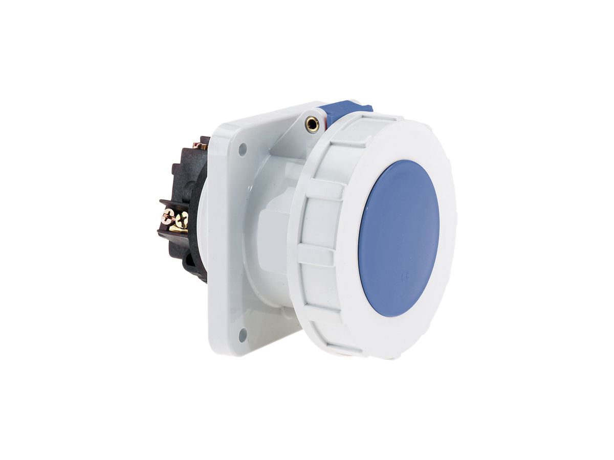 EB-Steckdose CEE Bals 3P 63A 230V 6h blau IP67 Quick Connect