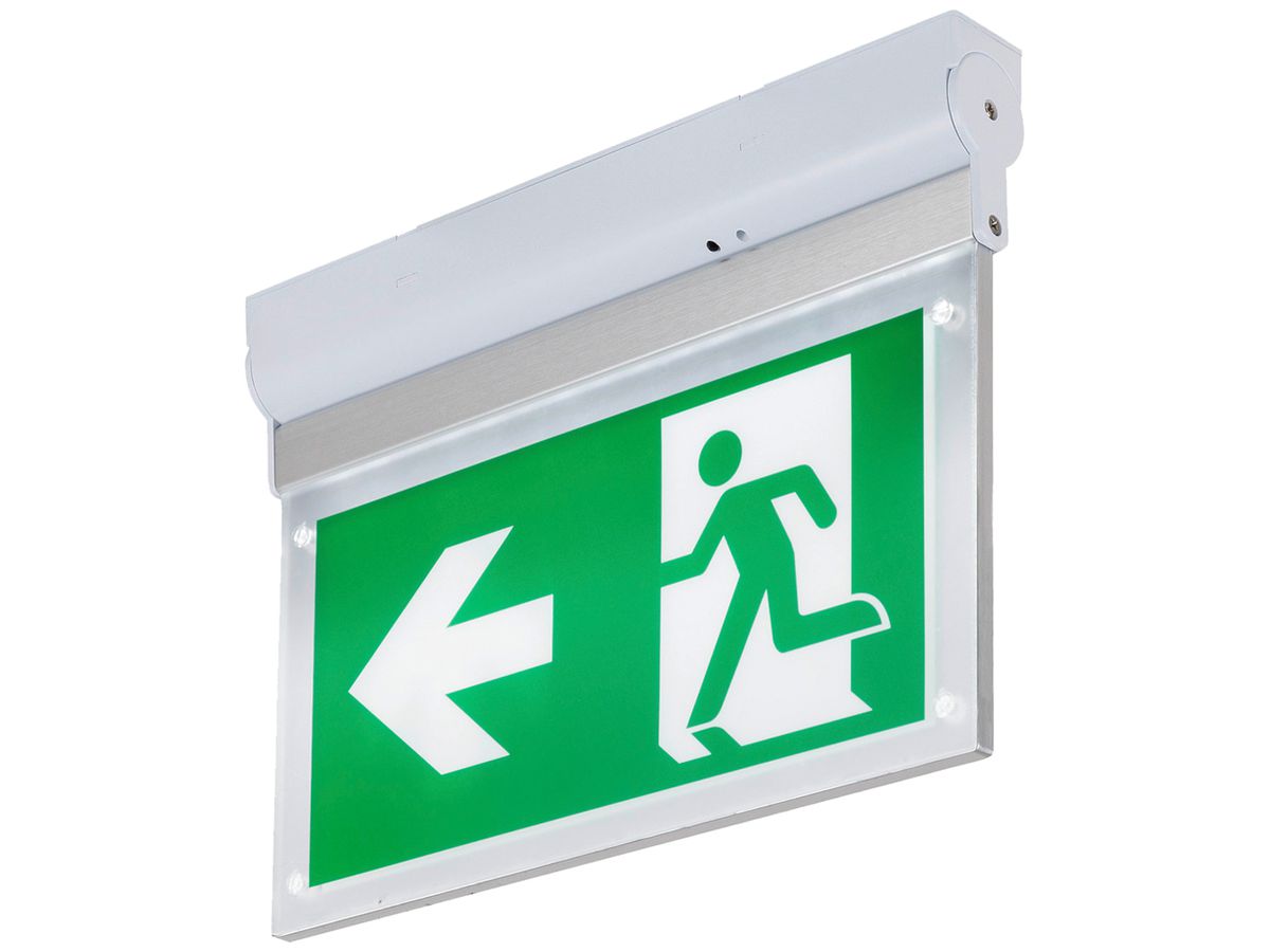 LED-Rettungszeichenleuchte SLV P-LIGHT 37lm 3h ST weiss