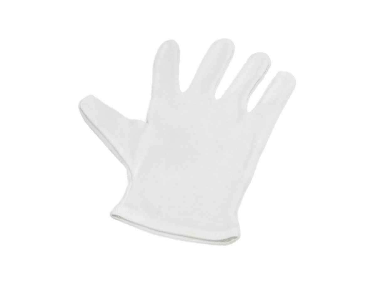 Arbeitshandschuhe Baumwolle weiss - elastisch, Gr.10/XL