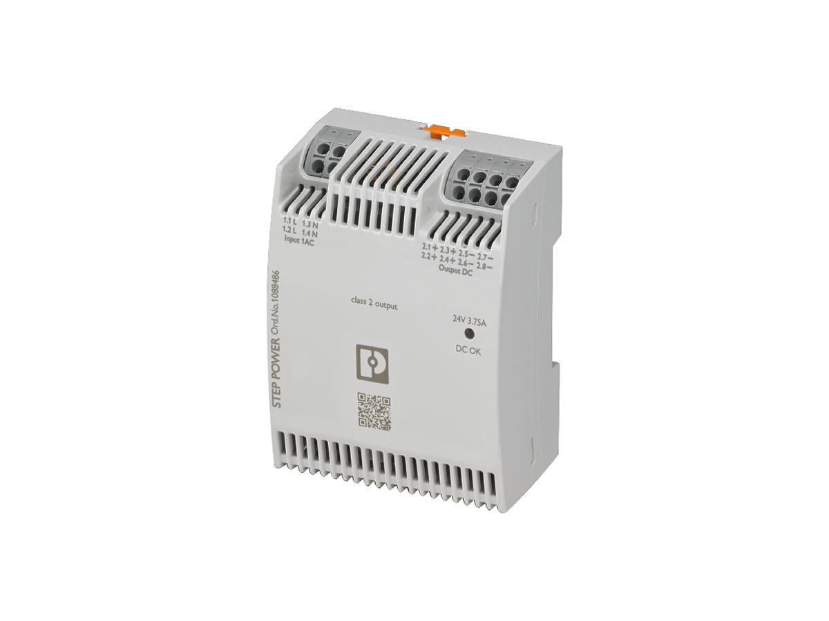 REG-Schaltnetzteil PX STEP3-PS/1AC/24DC/3.75/PT/FL
