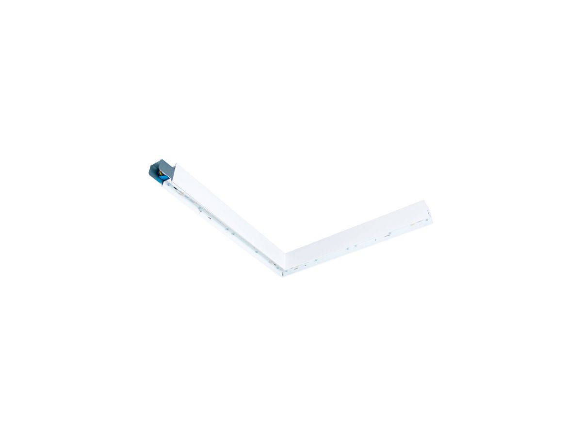 LED-Pendelleuchte SG Lineal suspended Corner 17W 1830lm 830 DALI 642mm weiss