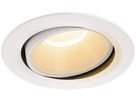 LED-Downlight SLV NUMINOS MOVE XL 37.4W 3500lm 2700K 20° DIM Ø190×118mm ws/ws