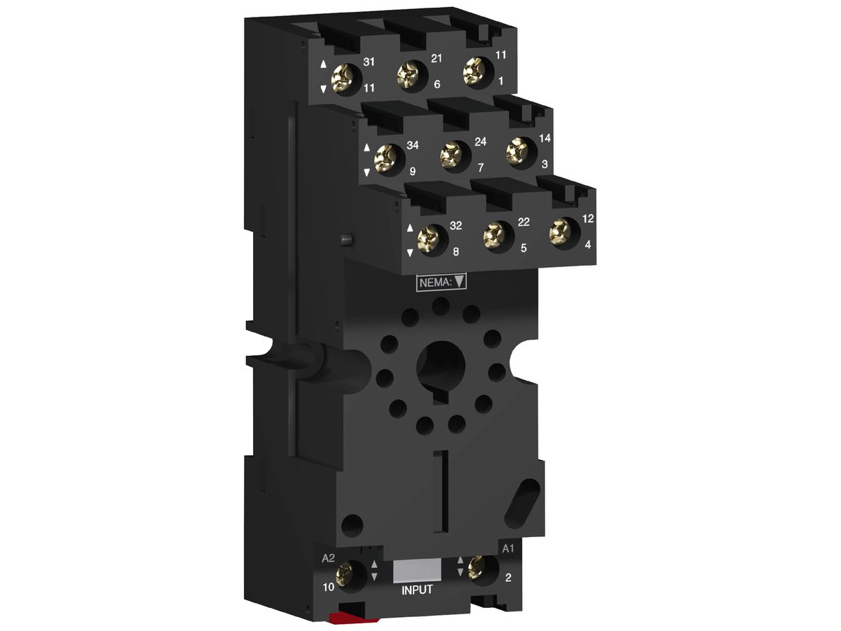 Relaissockel Zelio RUM Hutschiene TH35 105×36×96mm