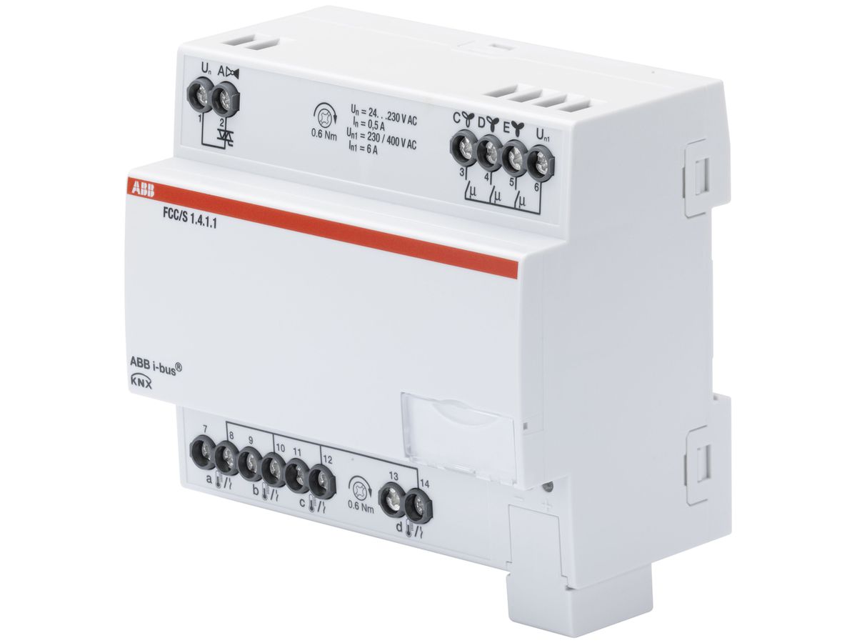 REG-Fan Coil Controller ABB FCC/S 1.4.1.1 KNX, 2-Rohr