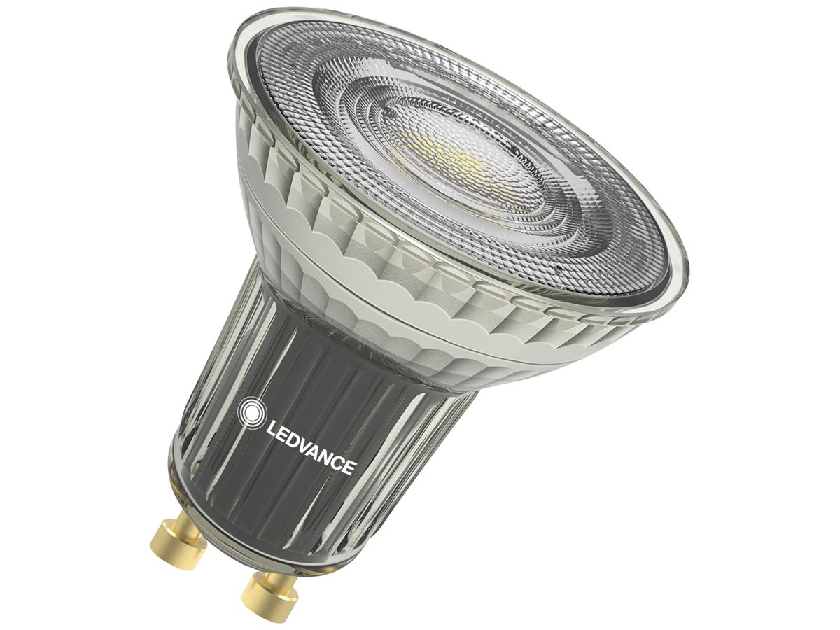 LED-Lampe LEDVANCE GU10 6.1W 575lm 930 DIM PAR16 klar 36° Ø50×52mm