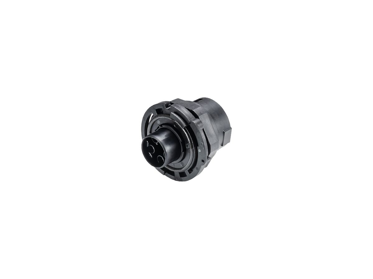 Buchsenteil Wieland 5L 50A schwarz RST 50i5 250/400V 4…16mm² IP65