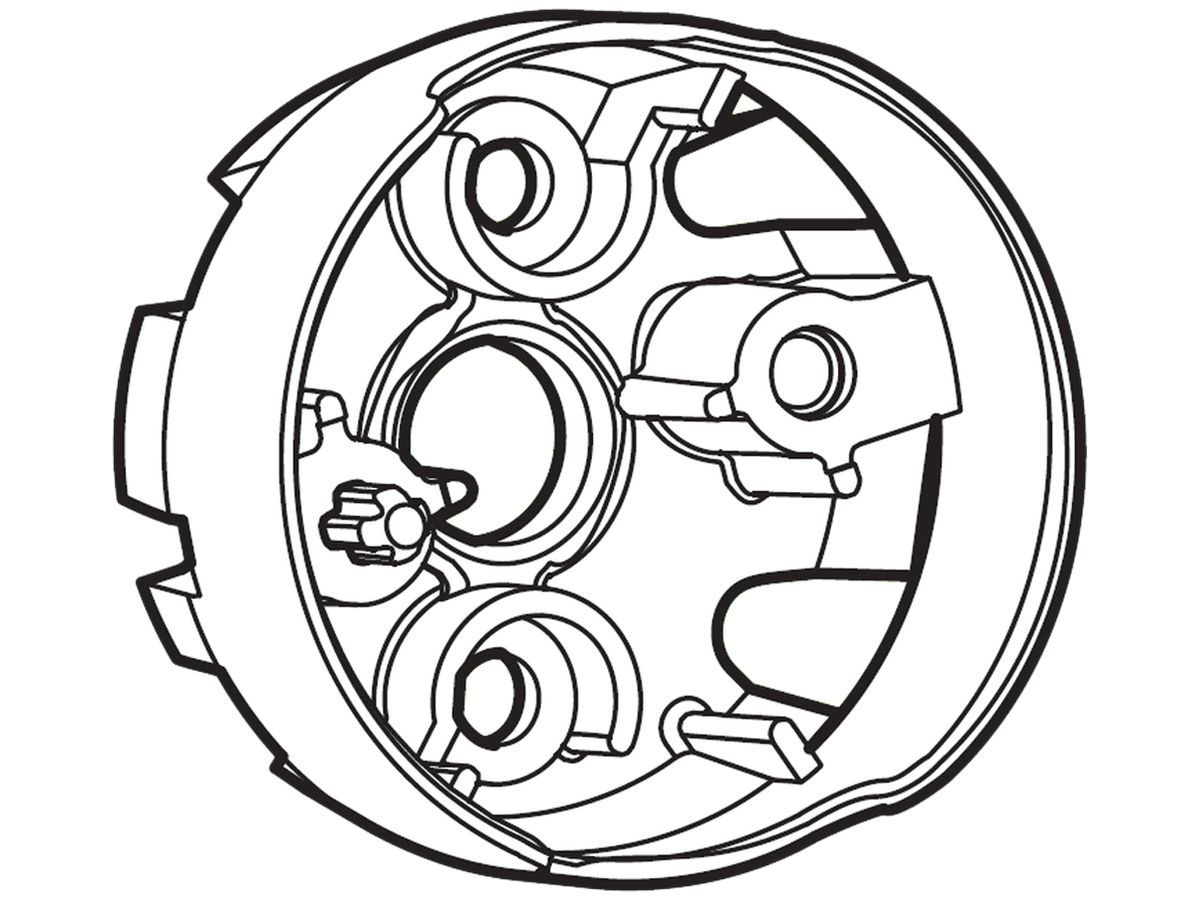 Schutzkappe Elektrogros Kl.II mit Gewinde M10×1