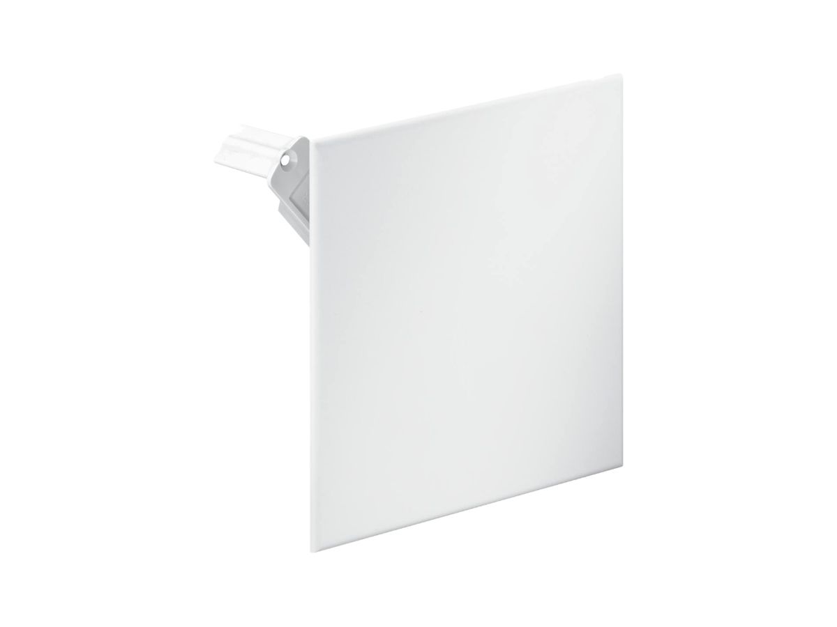 Steckdeckel AGRO 130×130 weiss mit Diagonalsteg