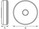 LED-Handleuchte LDV DOT-it TOUCH Slim, weiss