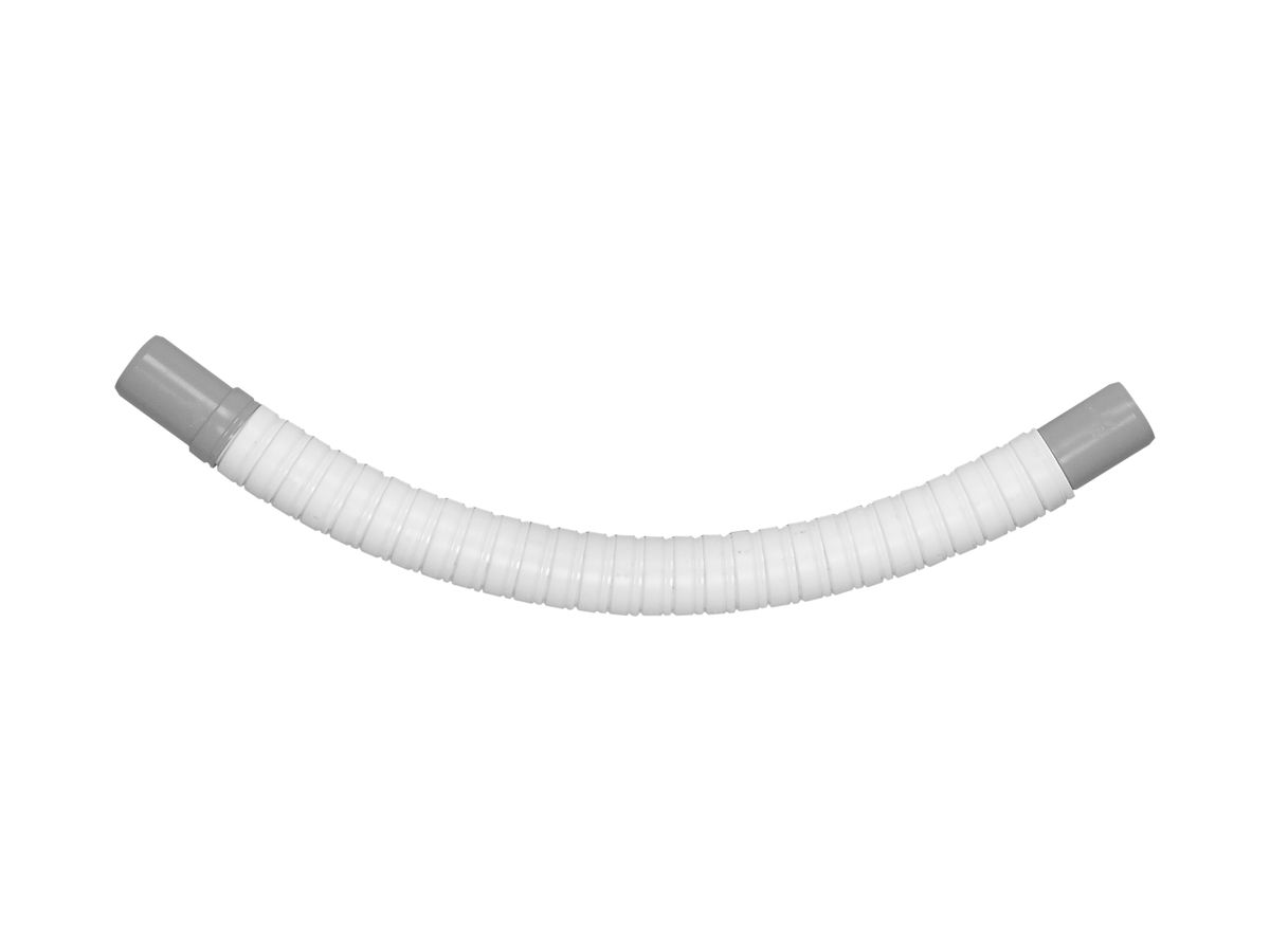 Bogen flexibel PE 90° Ø112/100 weiss r=1675mm SYSTAflex