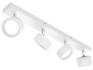 LED-Spot Philips Bracia 22W 2200lm 2700K 110° 600×80.5mm weiss 4×Spot