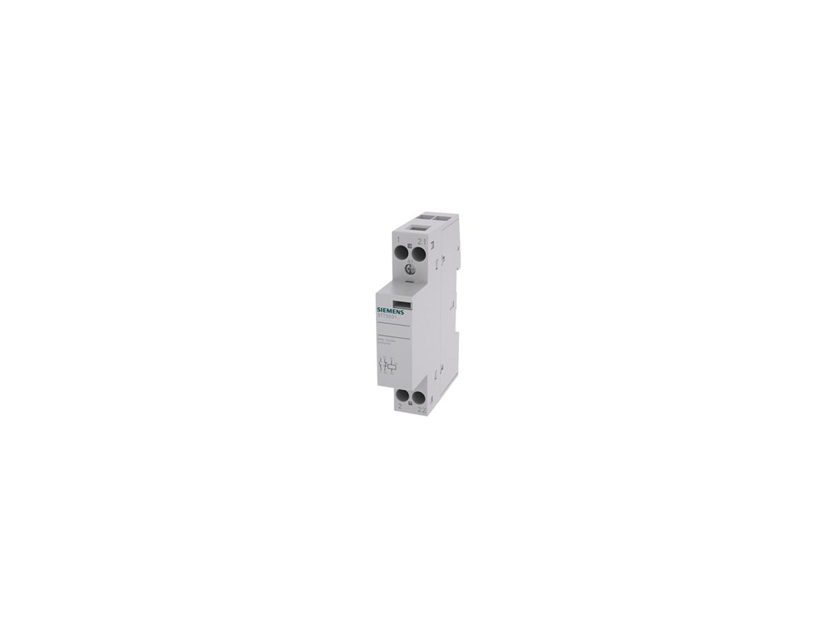 REG-Schütz Siemens SENTRON INSTA 5TT5 220…230V AC/DC 1NO 1NC 20A 230V 1TE