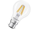 LED-Lampe LEDVANCE CLASSIC A B22d 3.4W 470lm 827 Typ A klar Ø60×104mm