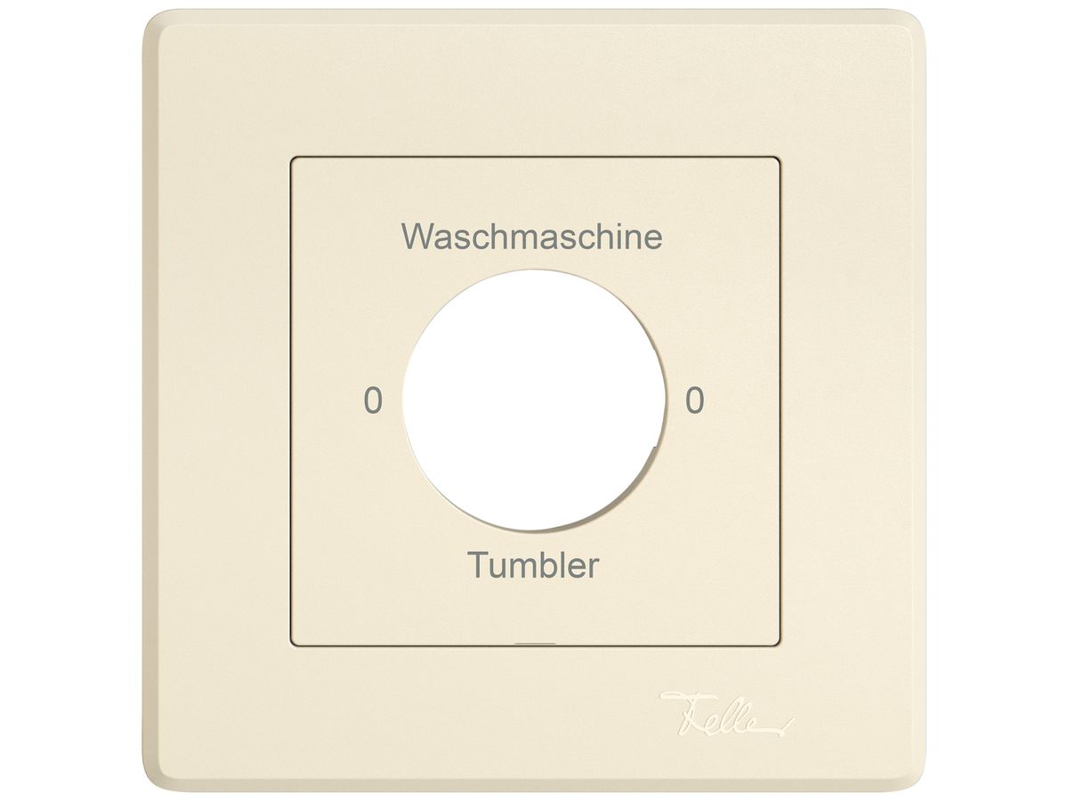 UP-Montageset EDIZIO.liv SNAPFIX® f.Drehschalter m.Schloss 0-Wasch-0-Tumb cr