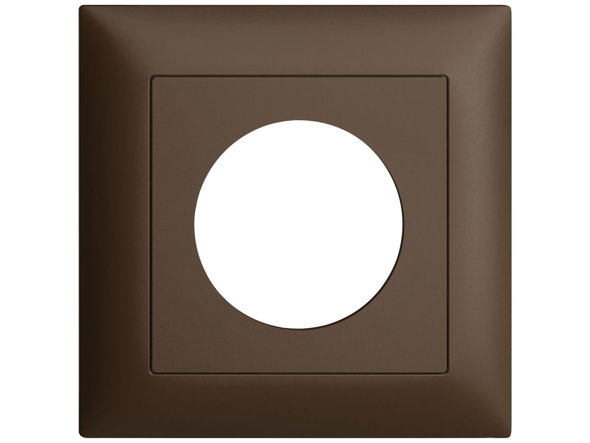 UP-Abdeckset EDIZIOdue Thermostat 88×88×7mm coffee IP20
