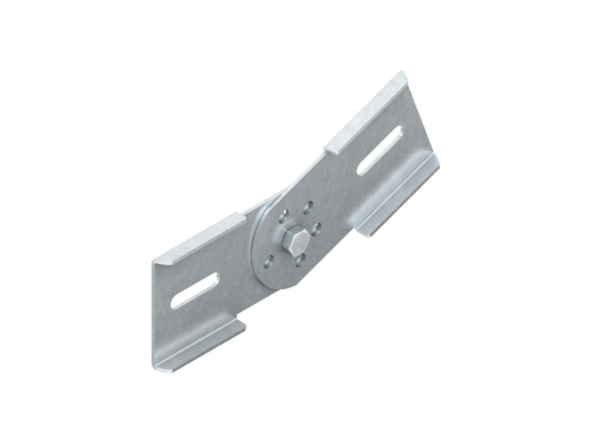 Gelenkverbinder Niedax für KL, vertikal, Höhe 60mm, Stahl, bandverzinkt