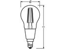 LED-Lampe SUPERSTAR CLASSIC P40 FIL CLEAR GLOWdim E14 4.5W 827 470lm