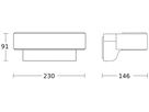 LED-Wandleuchte Steinel L 810 iHF Connect 9.8W 858lm 3000K IP44 anthrazit