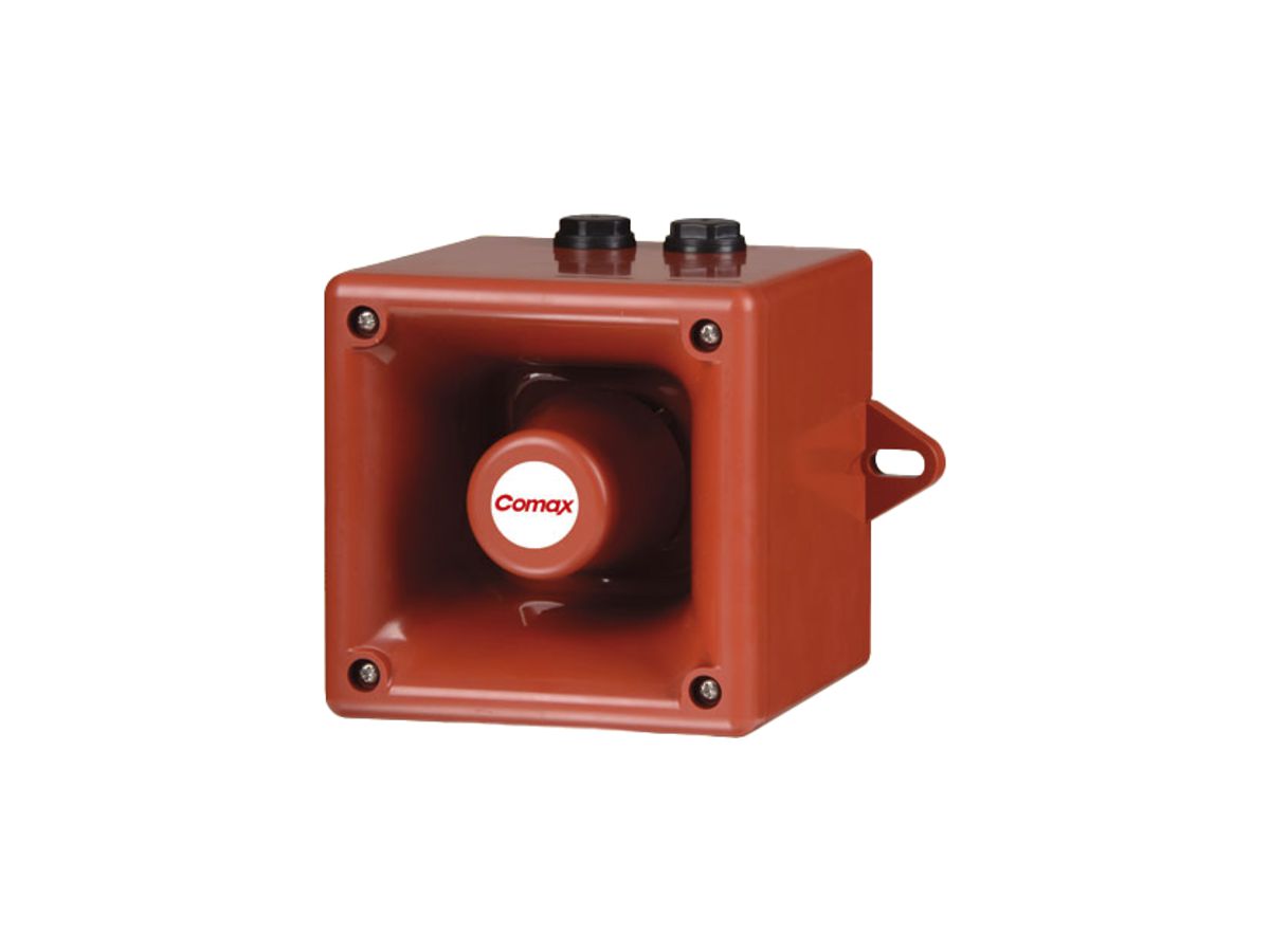 Schallgeber elektronisch A105 32 Alarmtöne 105dB rot IP56