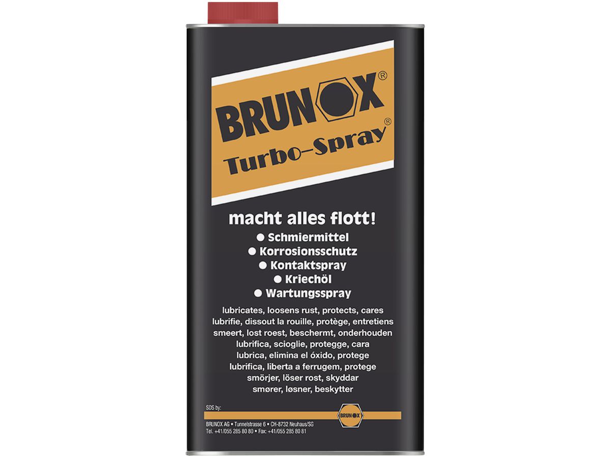 Universal Schmier- und Reinigungsmittel BRUNOX Turbo Bulk BR5.00TS 5L