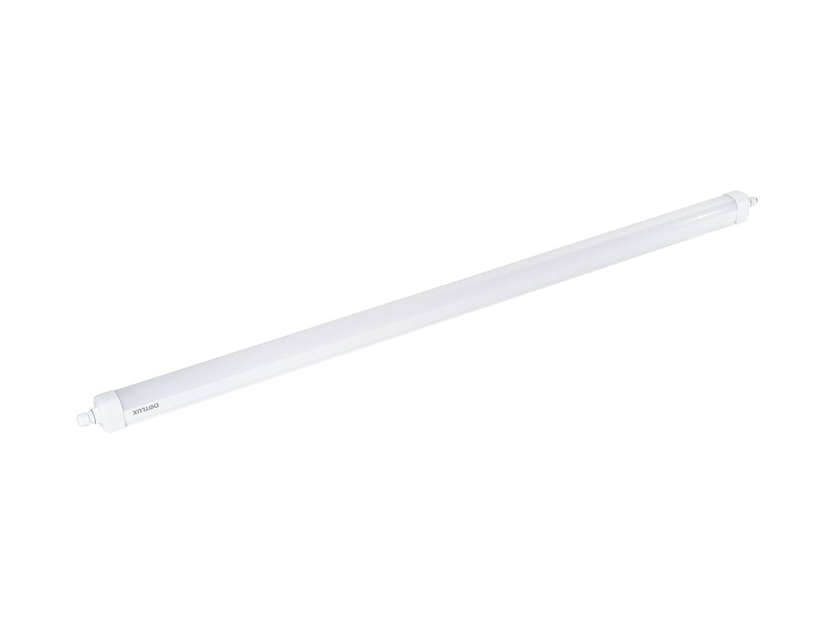 LED-Feuchtraumleuchte DOTLUX MISTRALeco 50W 6000lm 840 IP65 1.5m weiss
